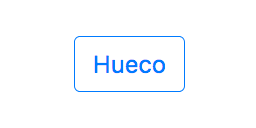 Botón con fondo transparente y borde y letra de color azul